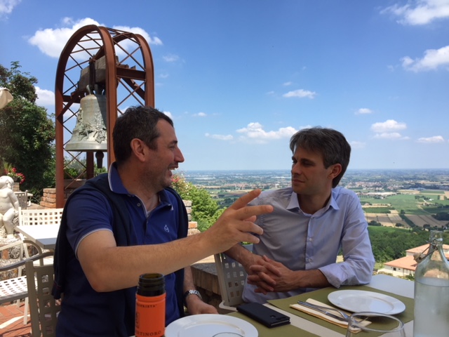 Pausa pranzo a Bertinoro