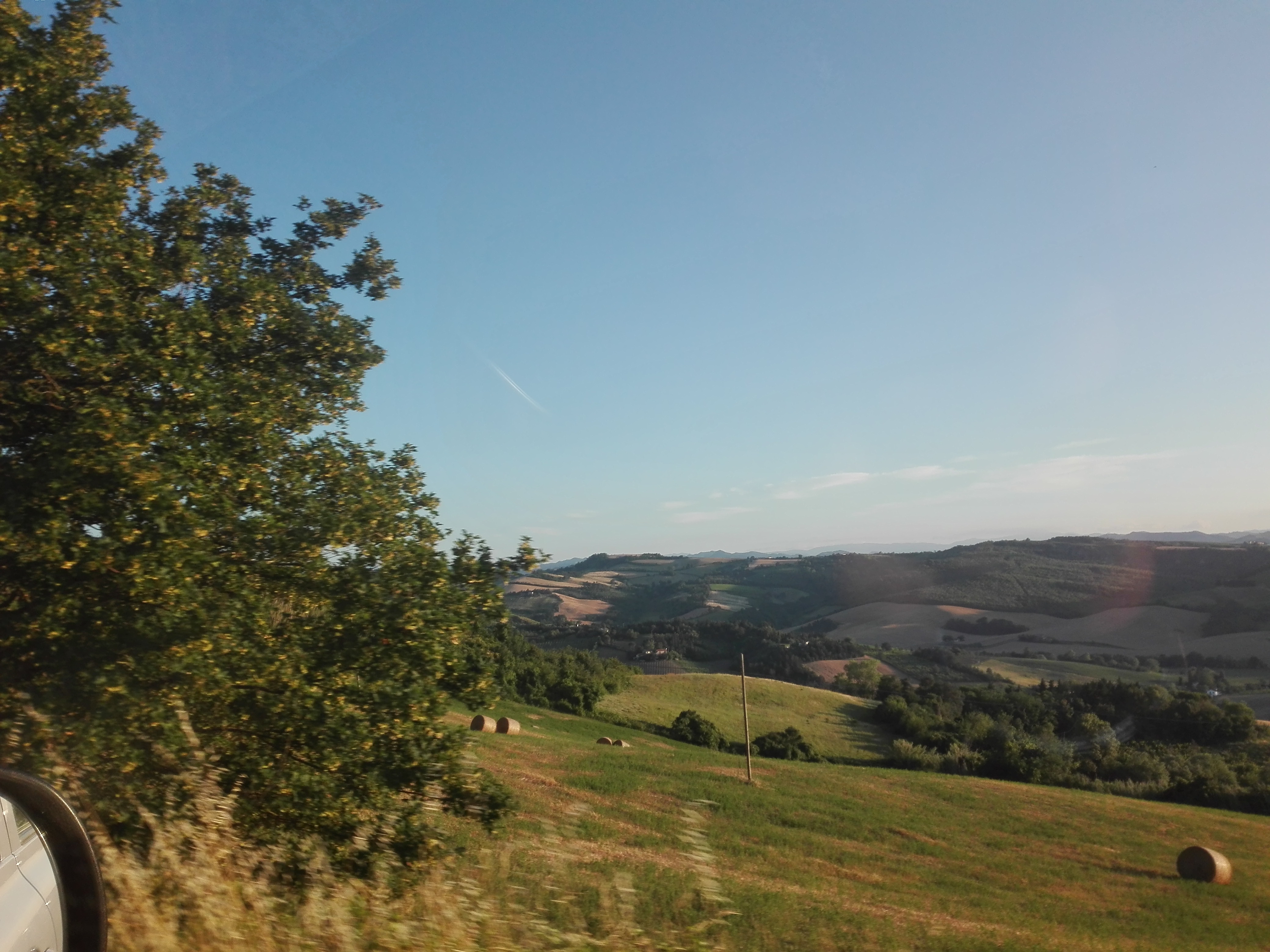 Bertinoro, sulla strada di Fratta Terme