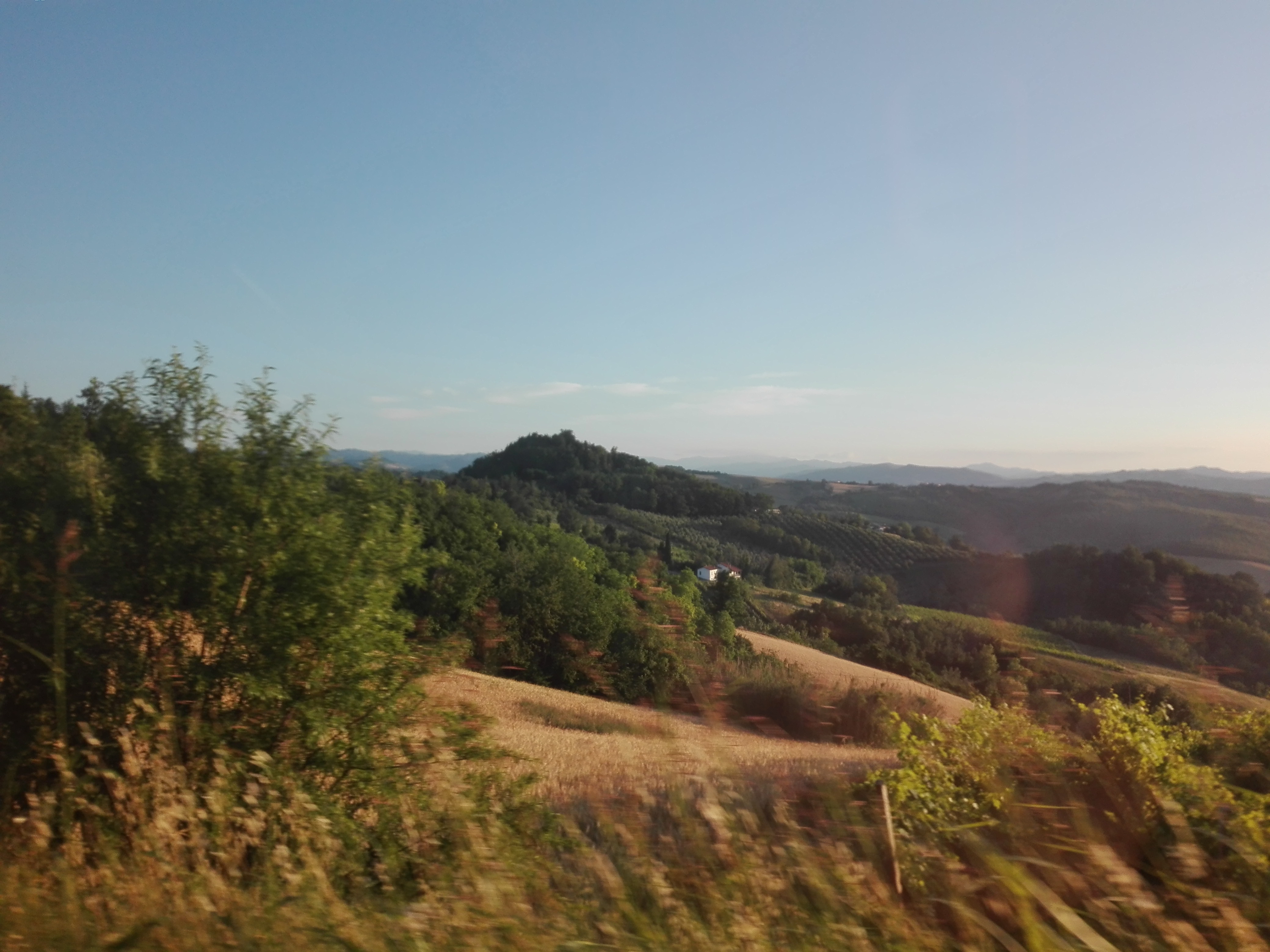 Bertinoro, sulla strada di Fratta Terme