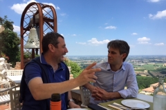 Pausa pranzo a Bertinoro